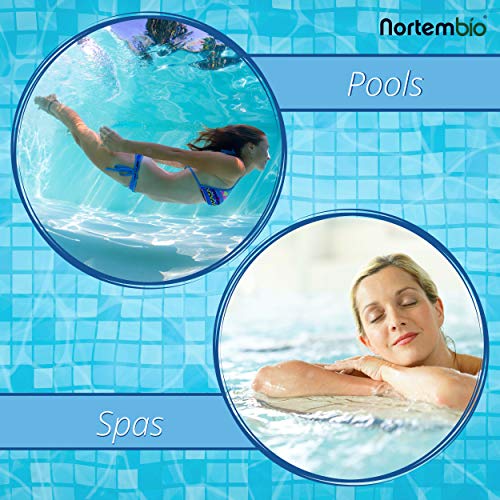 Nortembio Pool pH- Minus 1 L, Reductor pH Natural para Piscina y SPA. Mejora la Calidad del Agua, Regulador pH, Beneficioso para la Salud.