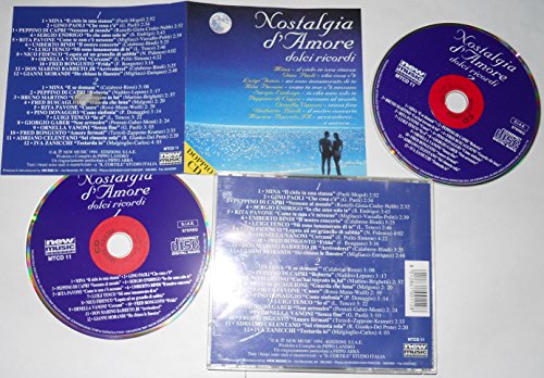 NOSTALGIA D'AMORE: DOLCE RICORDO - Mina/Celentano/Vanoni... - 2 CD