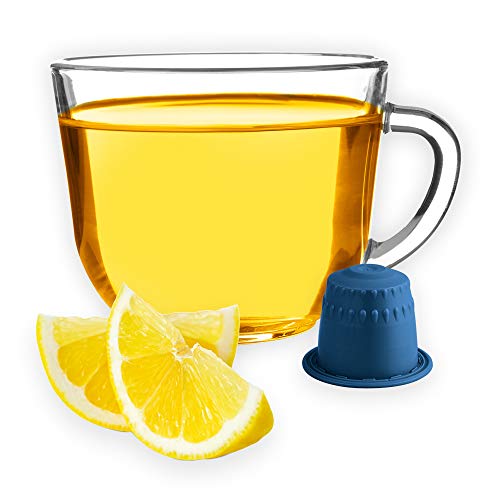 Note D'Espresso Cápsulas de Té, Limón - 40 Unidades da 8 g, Total: 320 g Exclusivamente Compatible con cafeteras Nespresso*