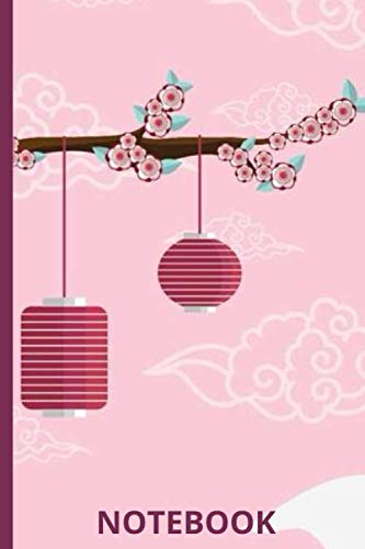 Notebook: Sakura Tree, Pink Journal, Girly Gift for Women, Girlfriend, Wife, Lined Paper,120 Pages | Diary, Composition Book