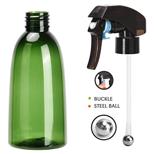 Noverlife 200ml niebla fina botella de agua, 360 ° de ángulo de disparo Todo Rociar con bola de acero, agua atomizador Flairosol Spritz la botella por solución más limpia planta del animal doméstico