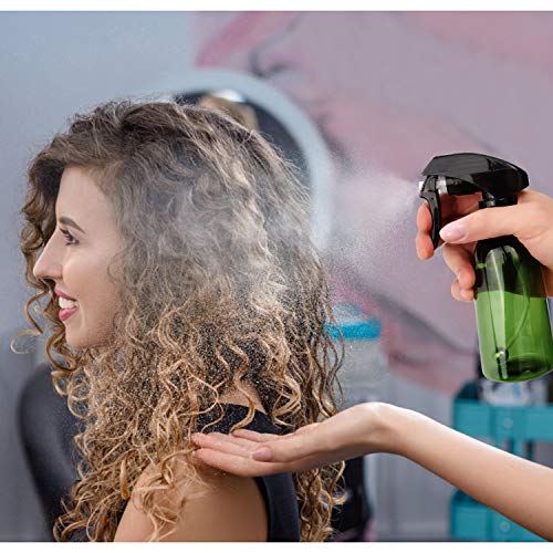 Noverlife 200ml niebla fina botella de agua, 360 ° de ángulo de disparo Todo Rociar con bola de acero, agua atomizador Flairosol Spritz la botella por solución más limpia planta del animal doméstico