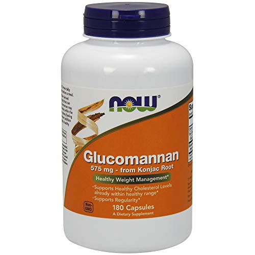 Now Foods Glucomannan de Konjac Root, 575mg 180 Unidades 200 g