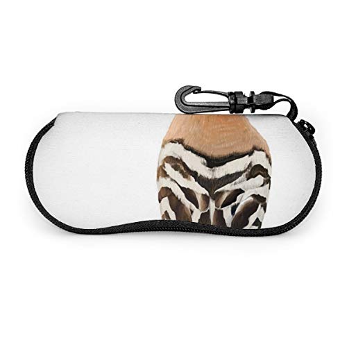 N/P Hoopoe - Estuche portable, diseño de pájaro, con cerradura de llave