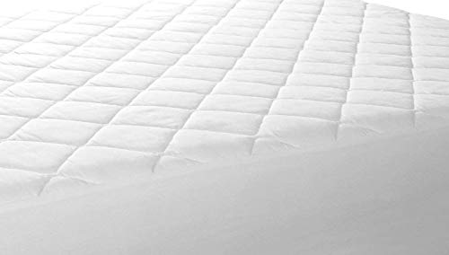 npt - Protector de colchón/Cubre colchón Ajustable Acolchado, Transpirable e Hipoalergénico. (105x200 cm)