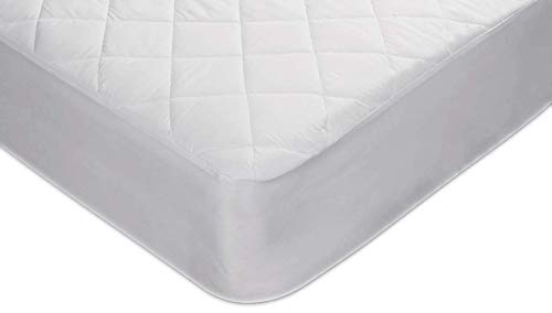 npt - Protector de colchón/Cubre colchón Ajustable Acolchado, Transpirable e Hipoalergénico. (105x200 cm)