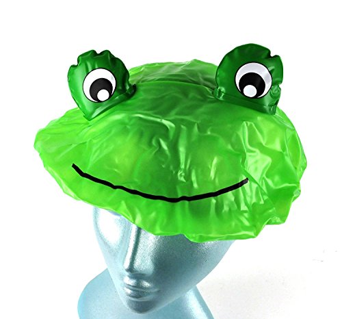 NPW Green Crazy Frog Shower Cap - 64 gr