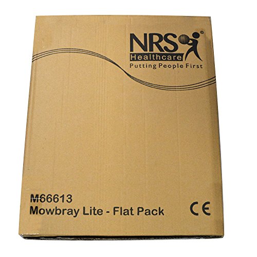 NRS Healthcare M66613 - Asiento para inodoro, altura ajustable