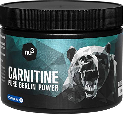 nu3 L-Carnitina - 250 cápsulas - Aminoácido quemador de grasa - Suplemento vegetal para ganar definición muscular - Ideal para definir el cuerpo - Perfecto para atletas de resistencia y fuerza
