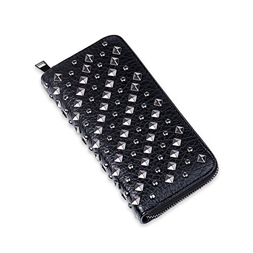 Nube carpeta largo personalita 'Estilo Cartera para mujer con cremallera piel Material Fashion buen regalo San Valentín