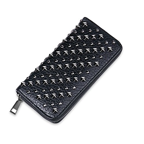 Nube carpeta largo personalita 'Estilo Cartera para mujer con cremallera piel Material Fashion buen regalo San Valentín