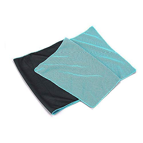 Nubstoer refrigeración Toalla Microfibra Deporte Sudor Verano Hielo Toalla refrigeración instantánea Secado rápido