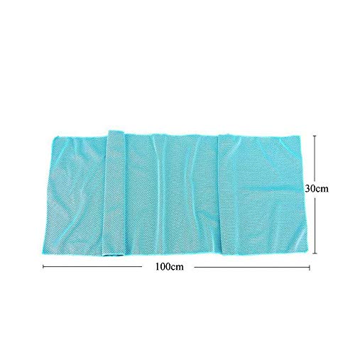 Nubstoer refrigeración Toalla Microfibra Deporte Sudor Verano Hielo Toalla refrigeración instantánea Secado rápido