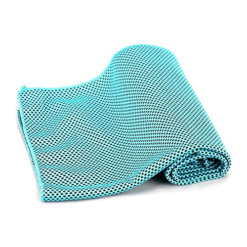 Nubstoer refrigeración Toalla Microfibra Deporte Sudor Verano Hielo Toalla refrigeración instantánea Secado rápido