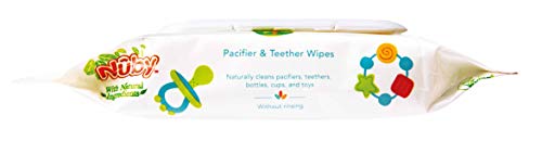 Nûby Toallitas para chupetes y mordedores -48 piezas