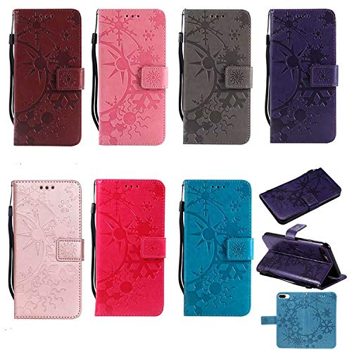 Nuestra Dame - Carcasa de piel para Sony Xperia Z3 Z5, L1, L2 E6, XA, XA1, XA2 Ultra C6, XZ, XZ1 2, Brown-for Sony XA2 Ultra