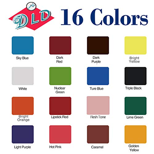 Nuevo diseño de tatuaje 16 colores primarios Kit de pigmento de tinta de tatuaje Kit de pigmento de 1 oz Suministro de tatuaje profesional para suministros de arte de belleza de color de tatuaje