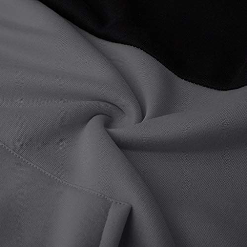 Nuevo Otoño Invierno Cosiendo Ocio Deportes Hombre Sudadera con Capucha Suelto Cómodo Bolsillo Sudaderas Tops Hombre Abrigo Outwear Cardigan Ropa Deportiva Hombre Jersey MEIbax