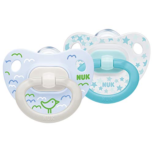 NUK Happy Days - Chupetes para bebé Talla:0-6 meses, modelos surtidos