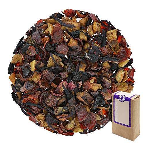 Núm. 1423: Té de frutas "Crema de manzana crocante" - hojas sueltas - 100 g - GAIWAN® GERMANY - rosa mosqueta, manzana, hibisco, crocante