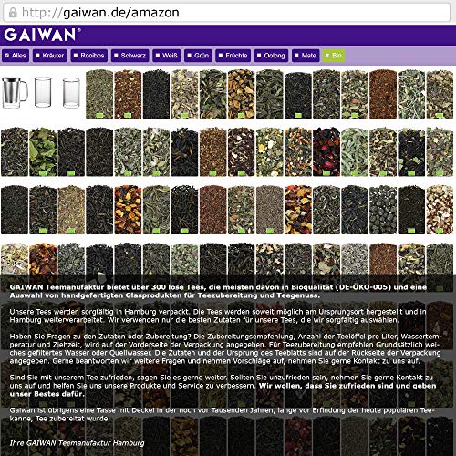 Núm. 1423: Té de frutas "Crema de manzana crocante" - hojas sueltas - 100 g - GAIWAN® GERMANY - rosa mosqueta, manzana, hibisco, crocante