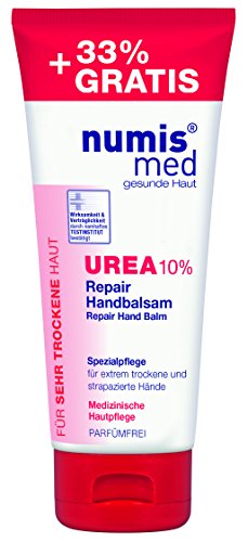 NUMIS Med especial tamaño Repair mano Bálsamo urea 10%, 3 Pack (3 x 100 ml)