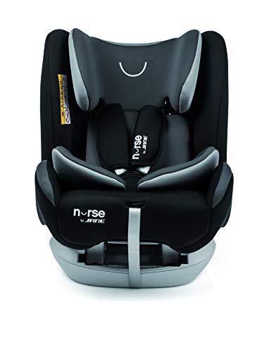 Nurse Protect Silla de Coche Grupo 0 1 2 3, desde el Nacimiento hasta 36 kg., Isofix y Top Tether, Incluye Reductor