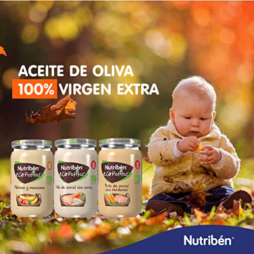 Nutribén® EcoPotitos® De Pollo De Corral Con Arroz Desde Los 6 Meses, 235 Gr.