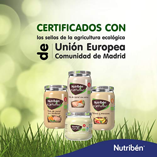 Nutribén® EcoPotitos® De Pollo De Corral Con Arroz Desde Los 6 Meses, 235 Gr.