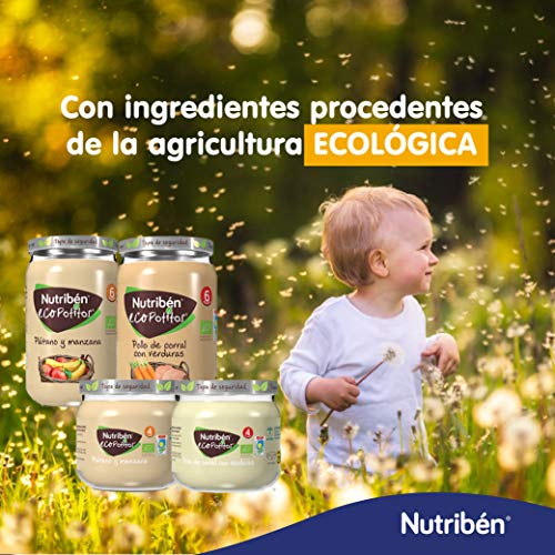 Nutribén® EcoPotitos® De Pollo De Corral Con Arroz Desde Los 6 Meses, 235 Gr.