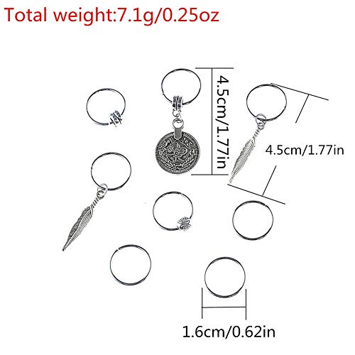 Nvfshreu - Cinta para la cabeza, elegante, elegante, estilosa, bonita, diadema, estilo sencillo para mujer plata Talla única