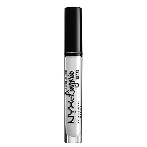 NYX Professional Makeup Gloss Lip Lingerie, Acabado Cremoso y Brillante - Tono Clear