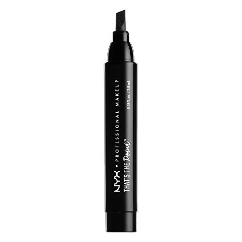 NYX Professional Makeup That's The Point Eyeliner Punta 2 Super Edgy color Negro