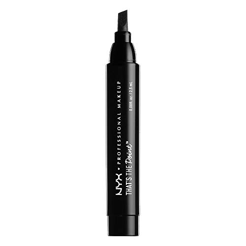 NYX Professional Makeup That's The Point Eyeliner Punta 2 Super Edgy color Negro