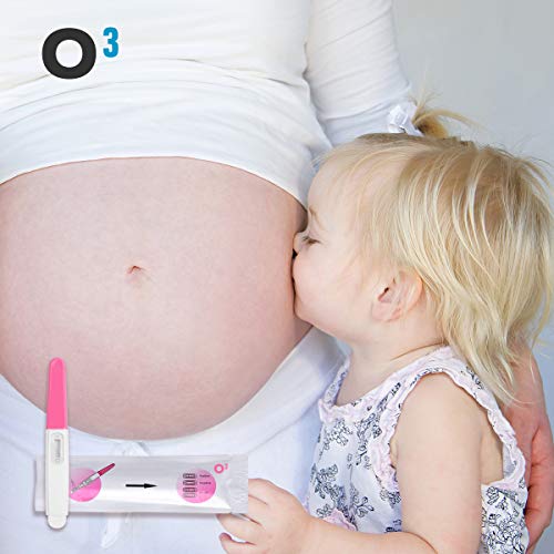 O³ Test de Embarazo de Alta Sensibilidad – 5 Unidades Pruebas de Embarazo Ultrasensibles – Alta Fiabilidad – Resultado en 1 Minuto