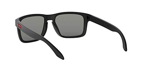 Oakley Holbrook - Gafas de sol, Unisex, Multicolor (Negro Mate/Positive Red), Talla única