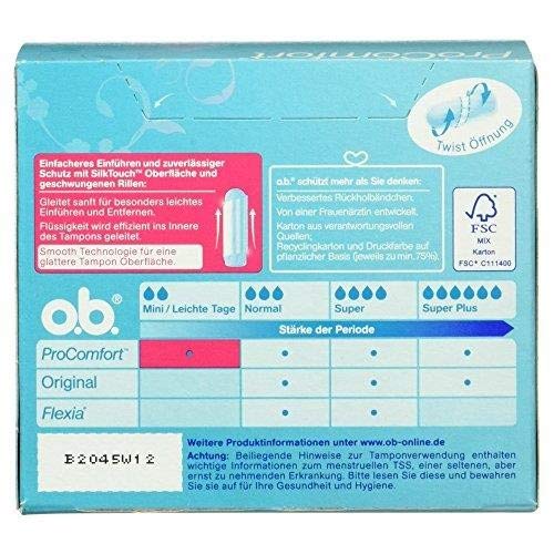 O.B. Tampons - Pro Comfort Mini Tampons 16 pcs by o.b.