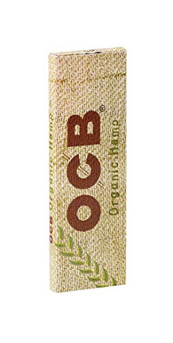 OCB - 50 Cajas de Papel de Fumar de cáñamo Natural (50 Hojas)