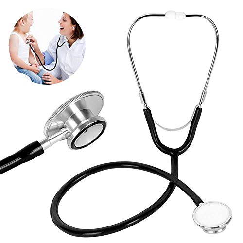 OcioDual Fonendo Stethoscope Estetoscopio Fonendoscopio Doble Campana giratoria practicas Medicina Negro