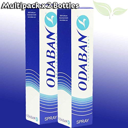 Odaban Antiperspirant Deodorant Spray, Spray Para Dormir con Bloqueo de Sudor Completo, 2 x 30 ml