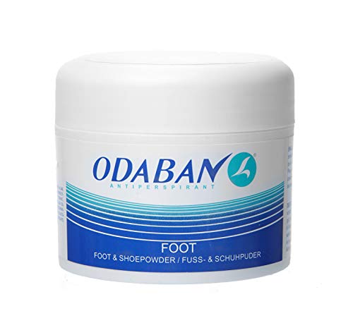 Odaban – Polvo antiperspirante Odaban para pies y calzado, 50 g