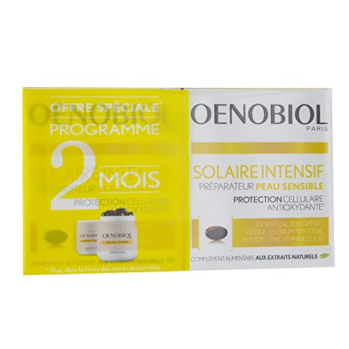 Oenobiol Solar avanzado préparateur piel sensible – Juego de 2 x 30 Cápsulas