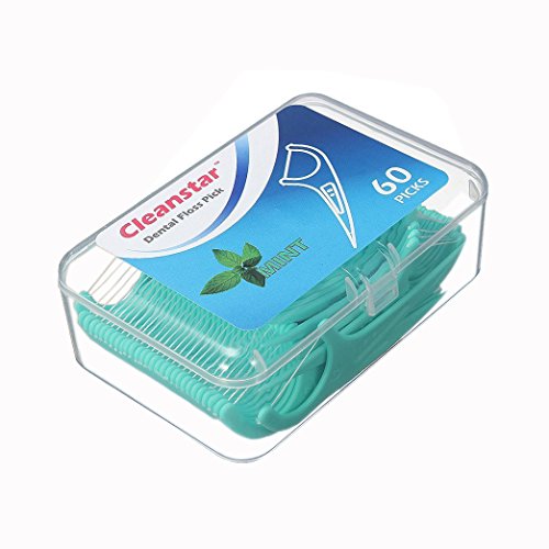 OFKPO 3 x 60 Unidades Hilo Dental - Dental Floss Picks para interdental Oral Limpieza