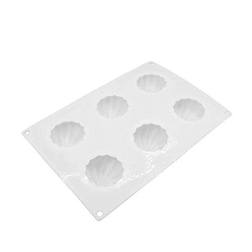 OH 6 Incluso Calabaza Mousse Torta Del Molde de Silicona Blanca Molde de Cocción Molde Del Molde de la Pasta de Azúcar Del Huracán Pastel de chocolate para hornear de silicona del m