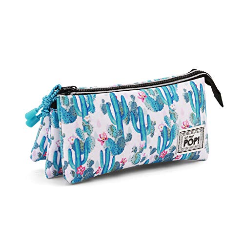 Oh My Pop!- Cactus Estuche Portatodo, Multicolor, 24 cm (Karactermania 38098)