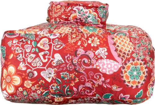 Oilily - Bolso de mano de nailon para mujer, color rojo, talla onesize