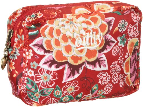 Oilily - Bolso de mano de nailon para mujer, color rojo, talla onesize
