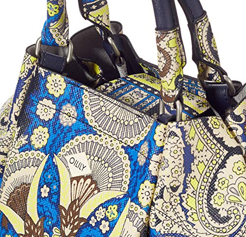 Oilily Orient Svf - Bolso de mano para mujer (13 x 22 x 26 cm), color Azul, talla 13x22x26 cm (B x H x T)
