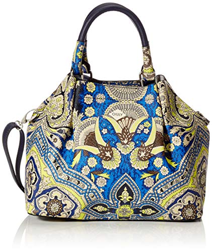 Oilily Orient Svf - Bolso de mano para mujer (13 x 22 x 26 cm), color Azul, talla 13x22x26 cm (B x H x T)