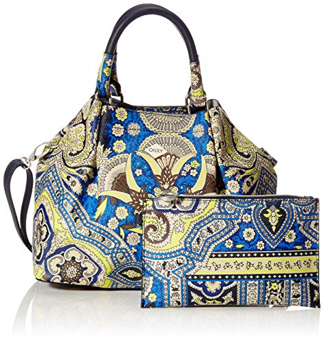 Oilily Orient Svf - Bolso de mano para mujer (13 x 22 x 26 cm), color Azul, talla 13x22x26 cm (B x H x T)